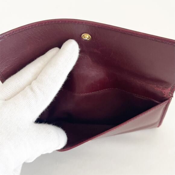 GUCCI Vintage 1980s Leather Credit Card Wallet - Picture 7 of 10